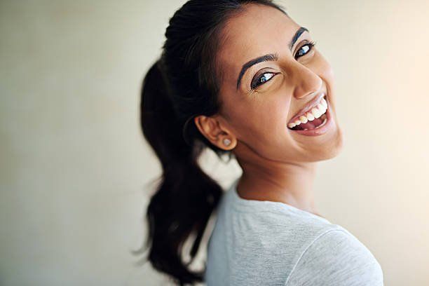 Smiling woman