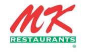 Red MK Restaurants logo with green “RESTAURANTS” text on a white background