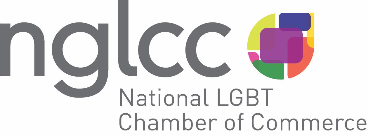The logo for the national lgbt chamber of commerce