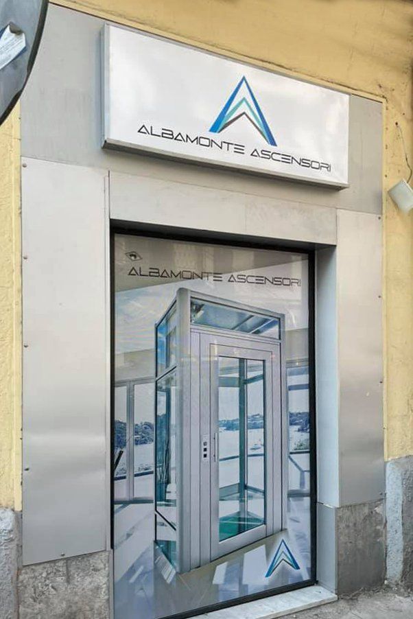 vetrina Albamonte Ascensori