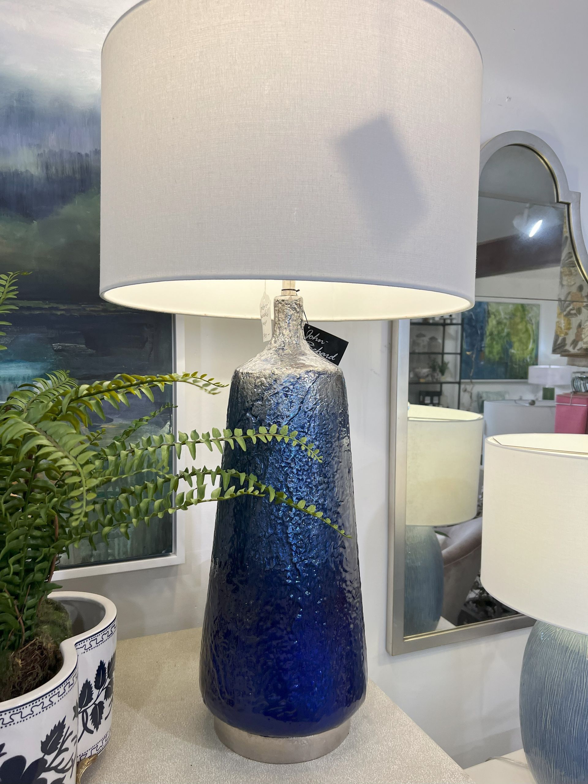 Discount table blue lamps lambertville nj