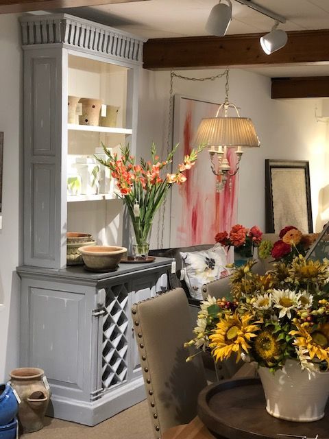 Contemporary table lamps and vases showcased at J Bradwells Home & Design