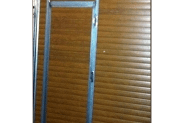 porta con tapparelle effetto legno