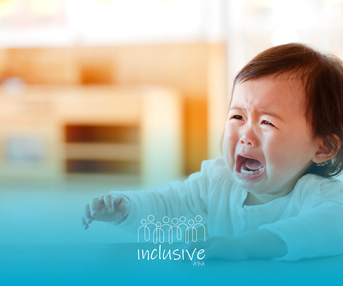 Crying toddler