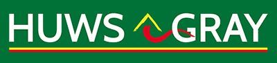 A green sign that says hws gray on it