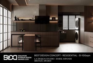 SIDA 2025 Bronze Award — Dark Japandi