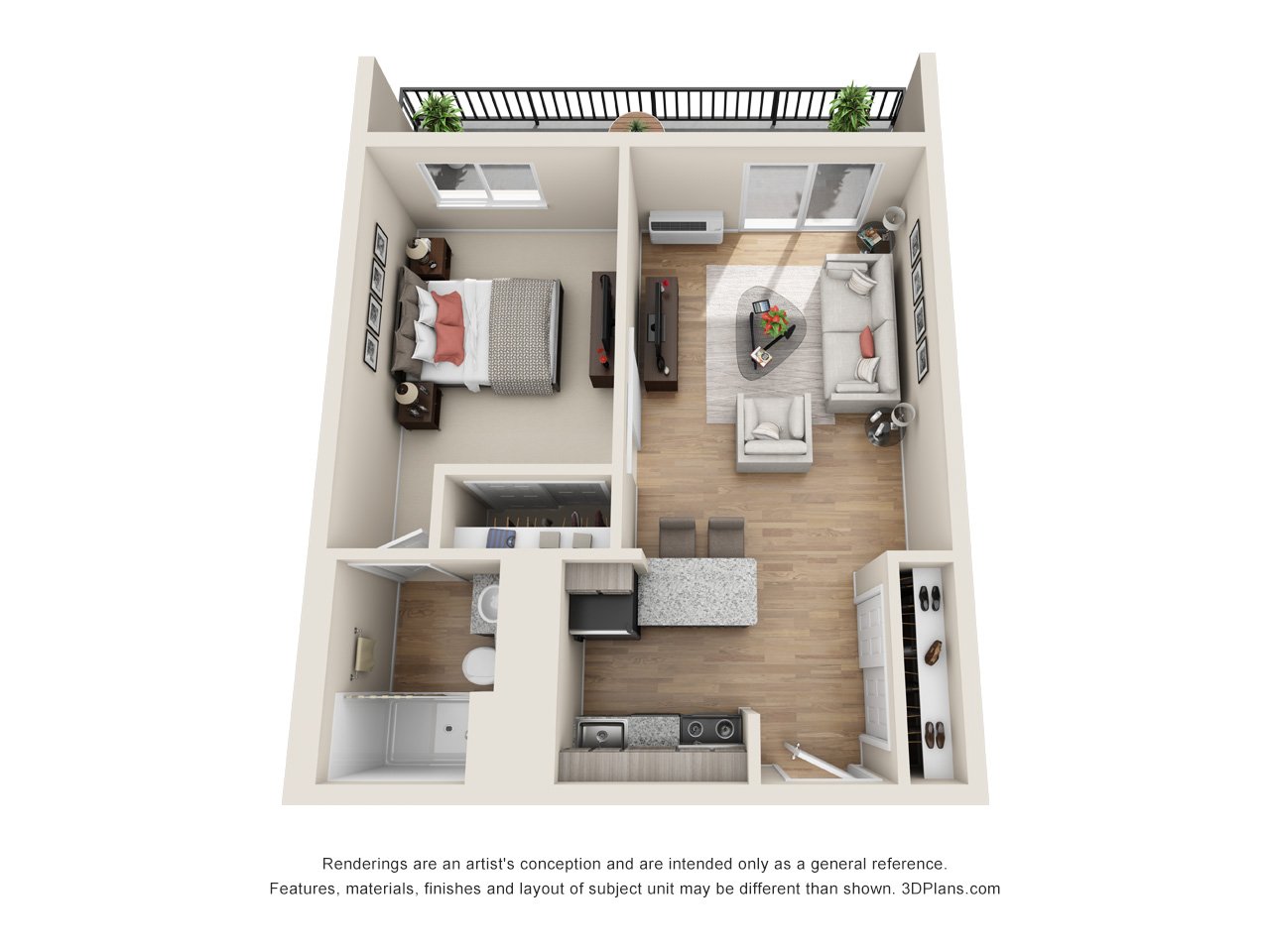 Doylestown, PA Studio & One Bedroom Apartments for Rent