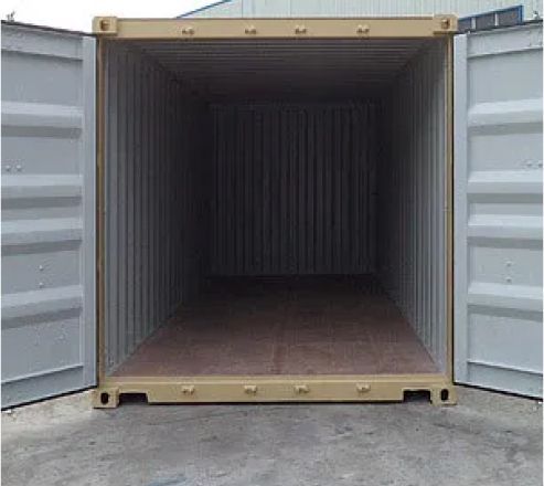 Sea Can Open Storage Solutions