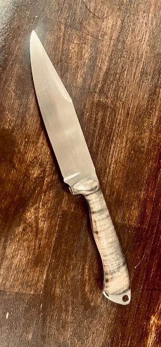 BONING BLADE HIGH CARBON STEEL HAND FORGED HAND MADE IN USA