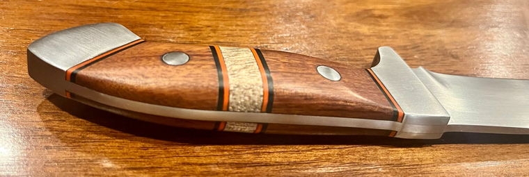 Custom hand made, hand forged classic style knife Buckeye, Arizona
