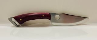 custom hand crafted, hand forged daily carry knife blade
