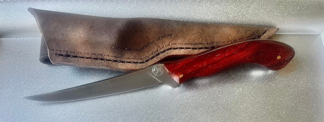 high carbon fishing blade hand made in Mountain City, TN