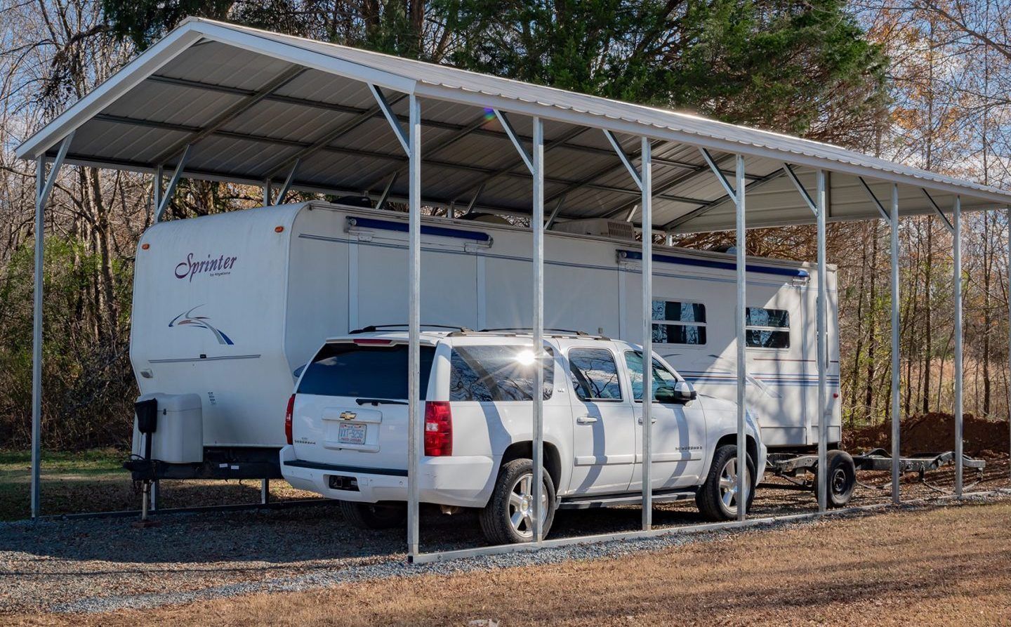 metal rv cover