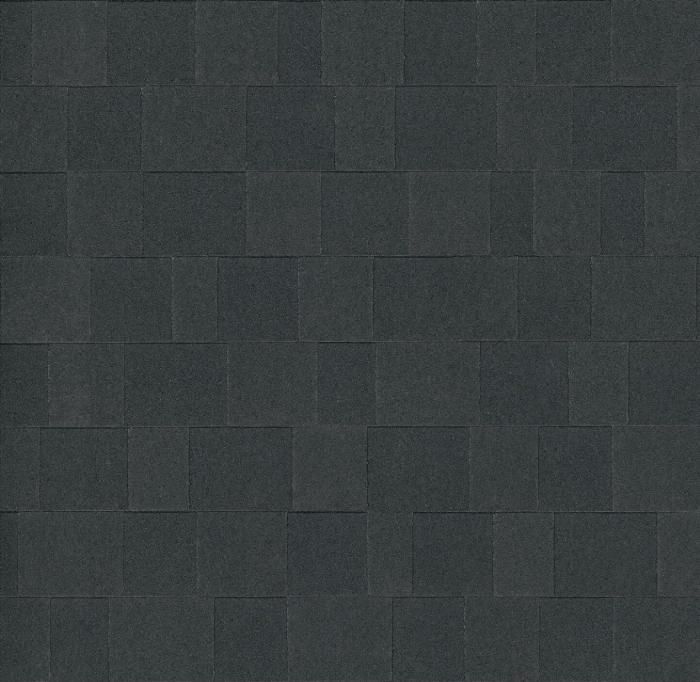 Motif de carreaux carrés gris foncé.