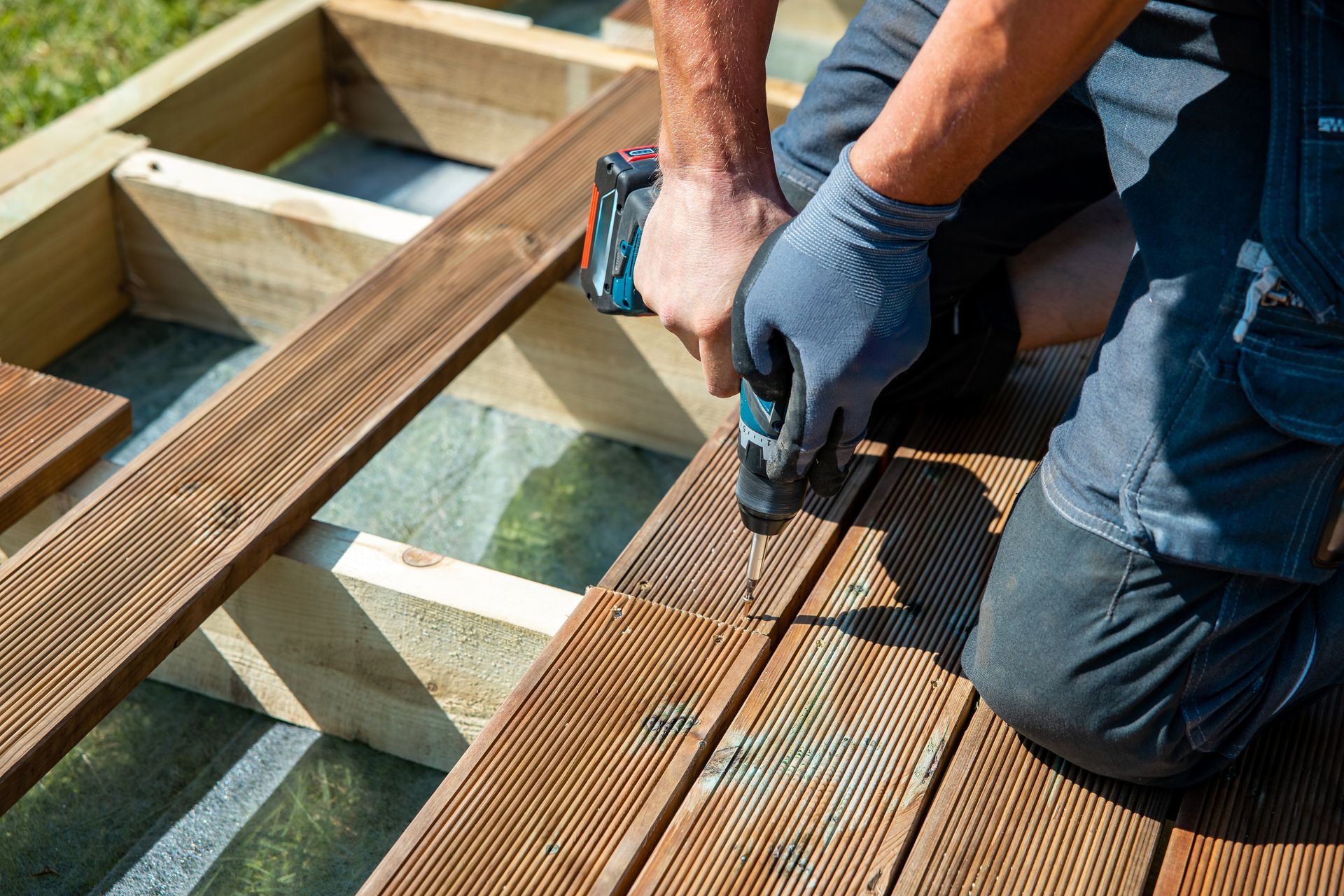 Deck drilling