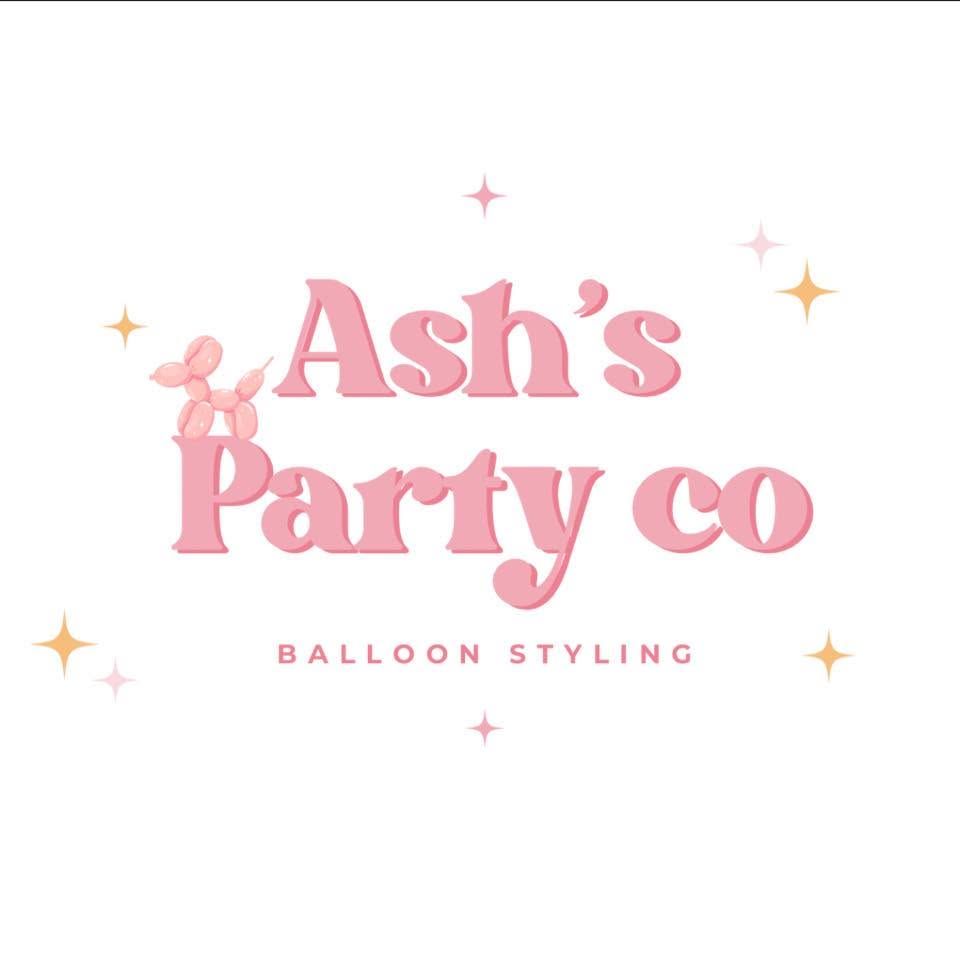 A logo for ash 's party co mackay queensland