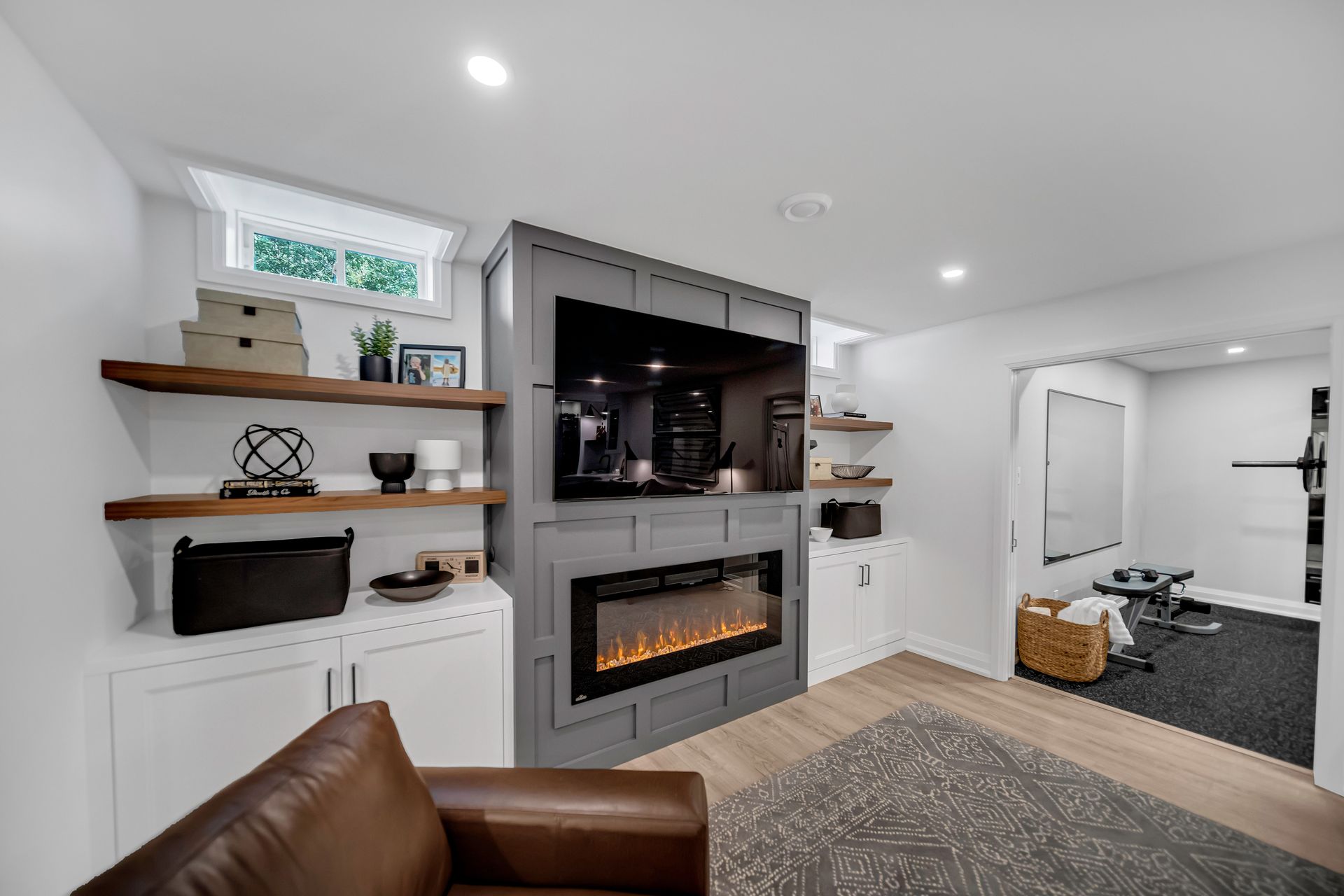 Basement Renovation Pickering | Home gym renovation Pickering