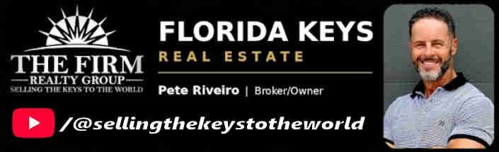 Florida Keys Real Estate Broker Pete Riveiro on YouTube