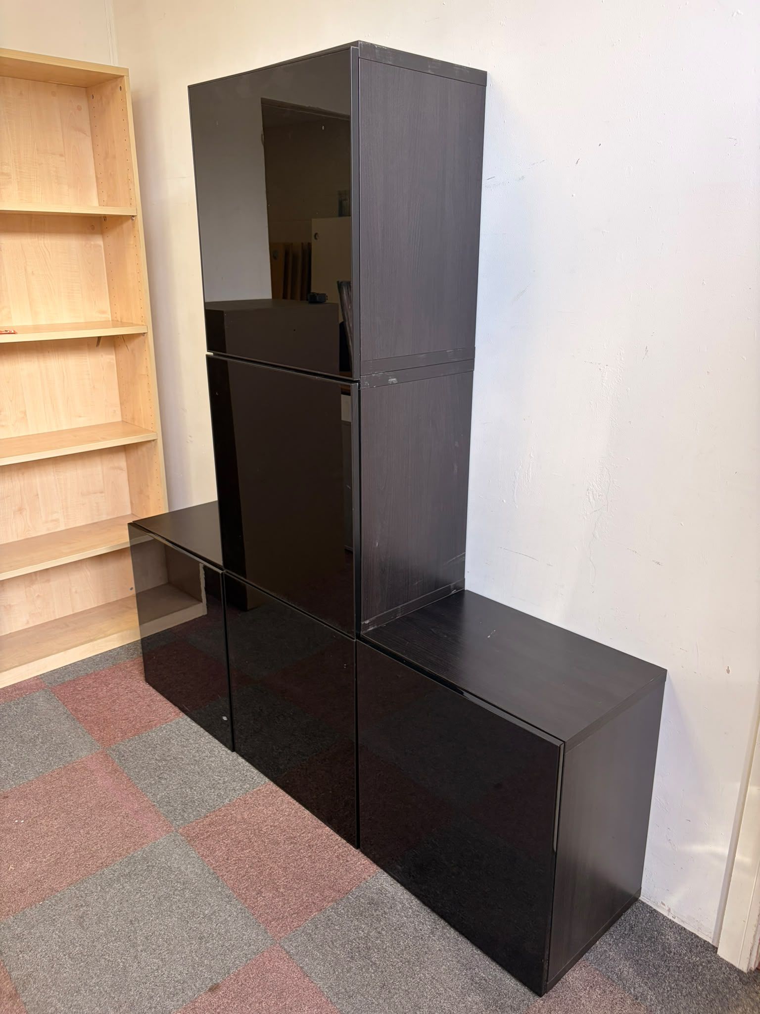 Used Cupboard With Matching Smaller Cupboards