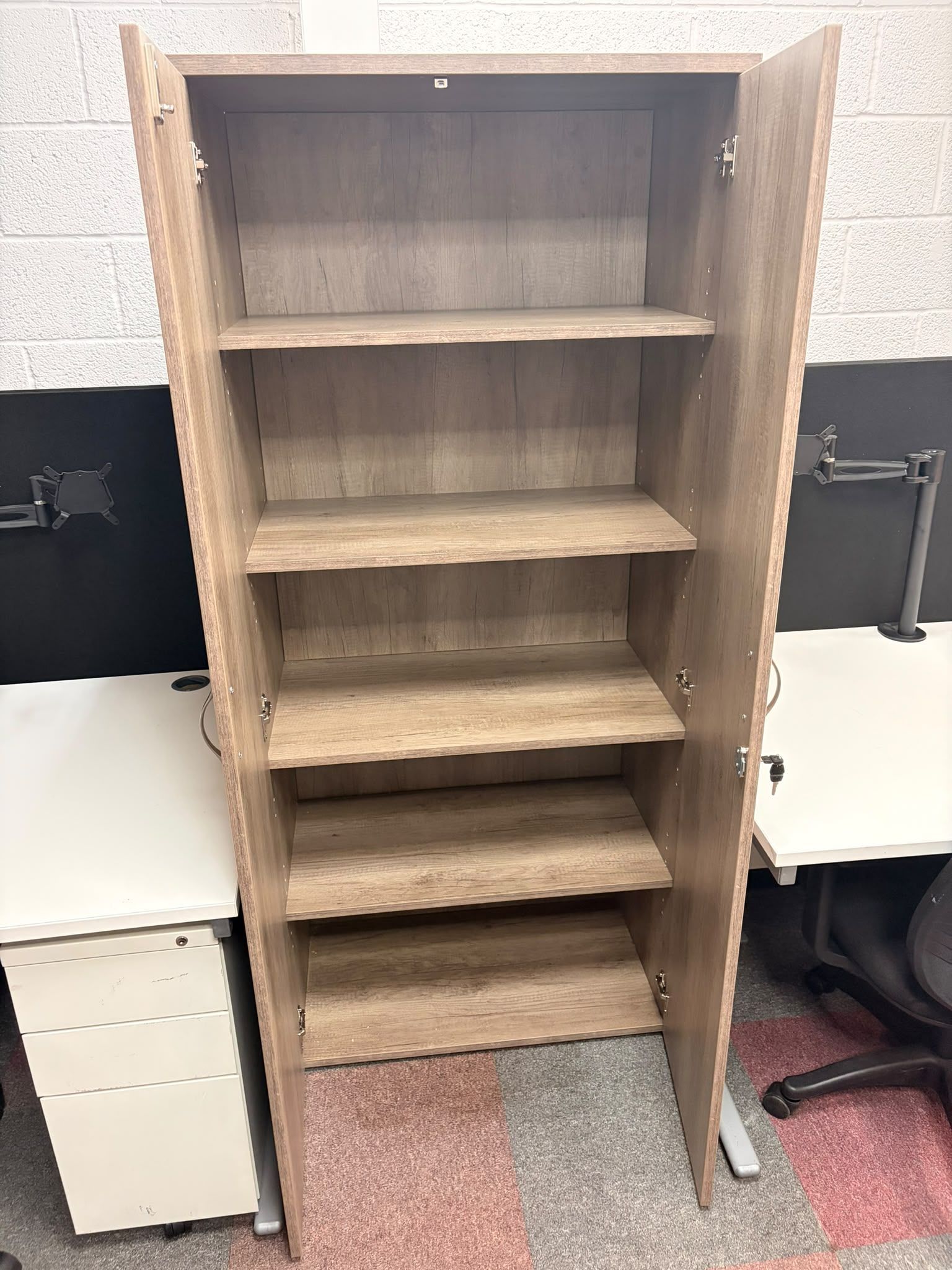 New Storage Cupboard - Oak