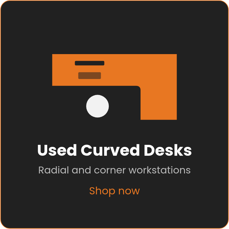 Used Curved Desks