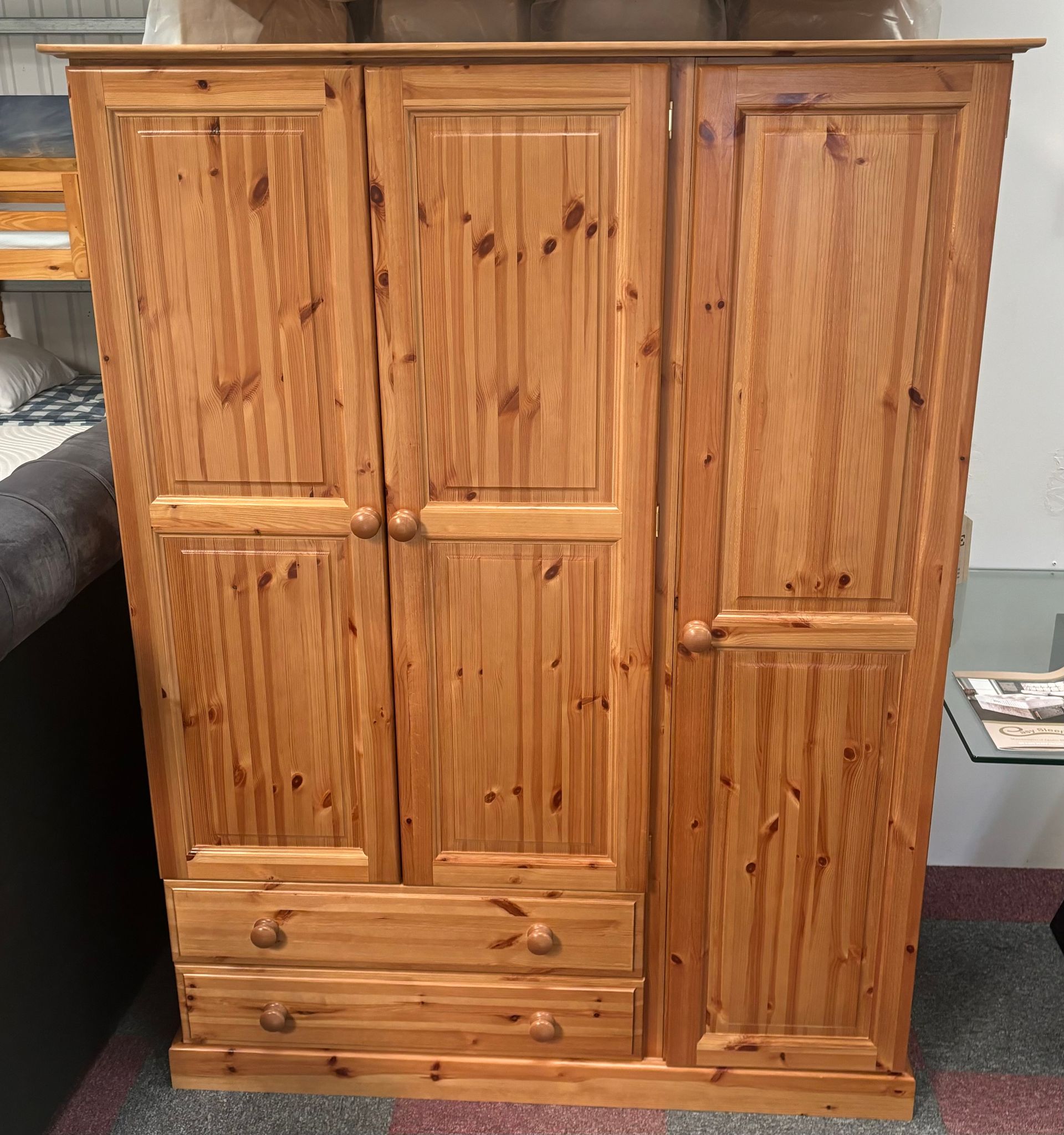 Solid Pine Wardrobe
