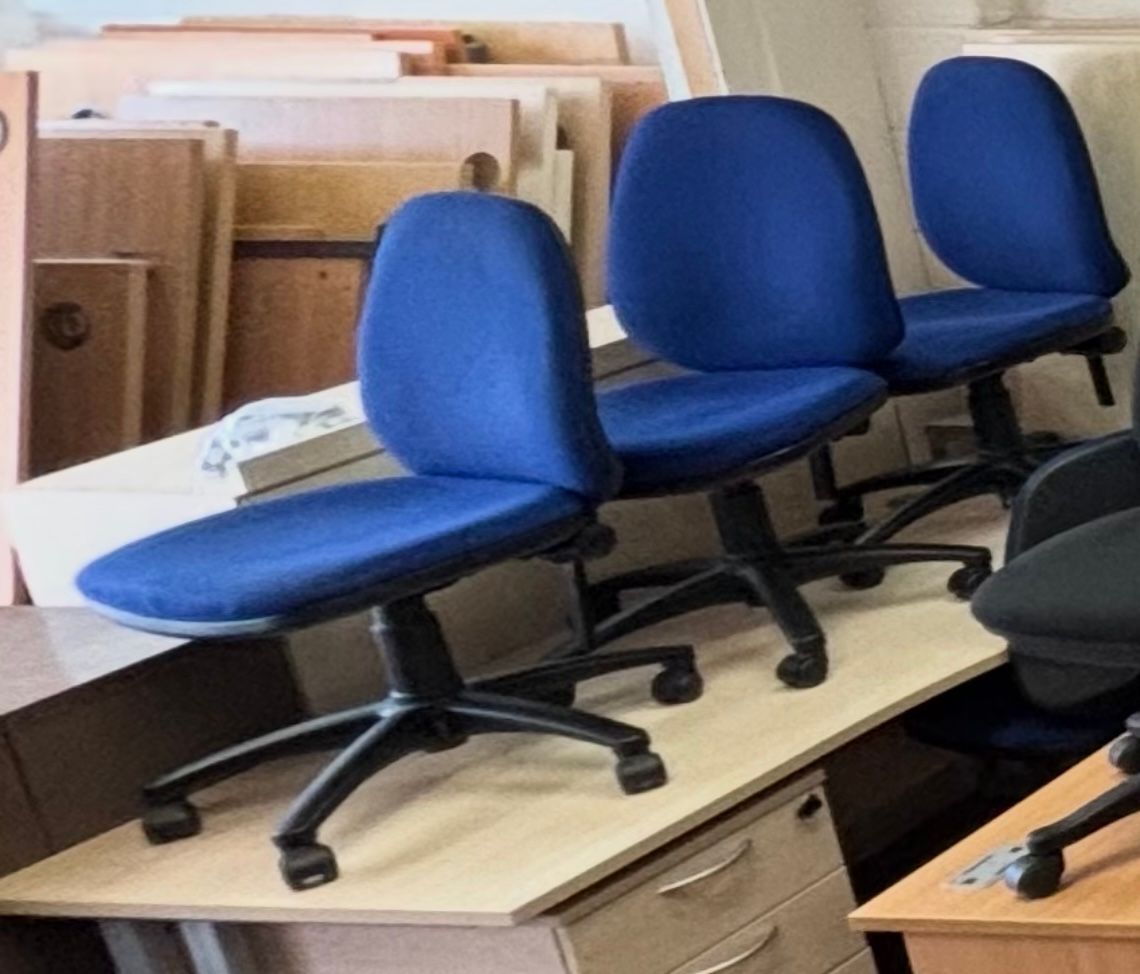 Operator Chair - Fabric - Blue