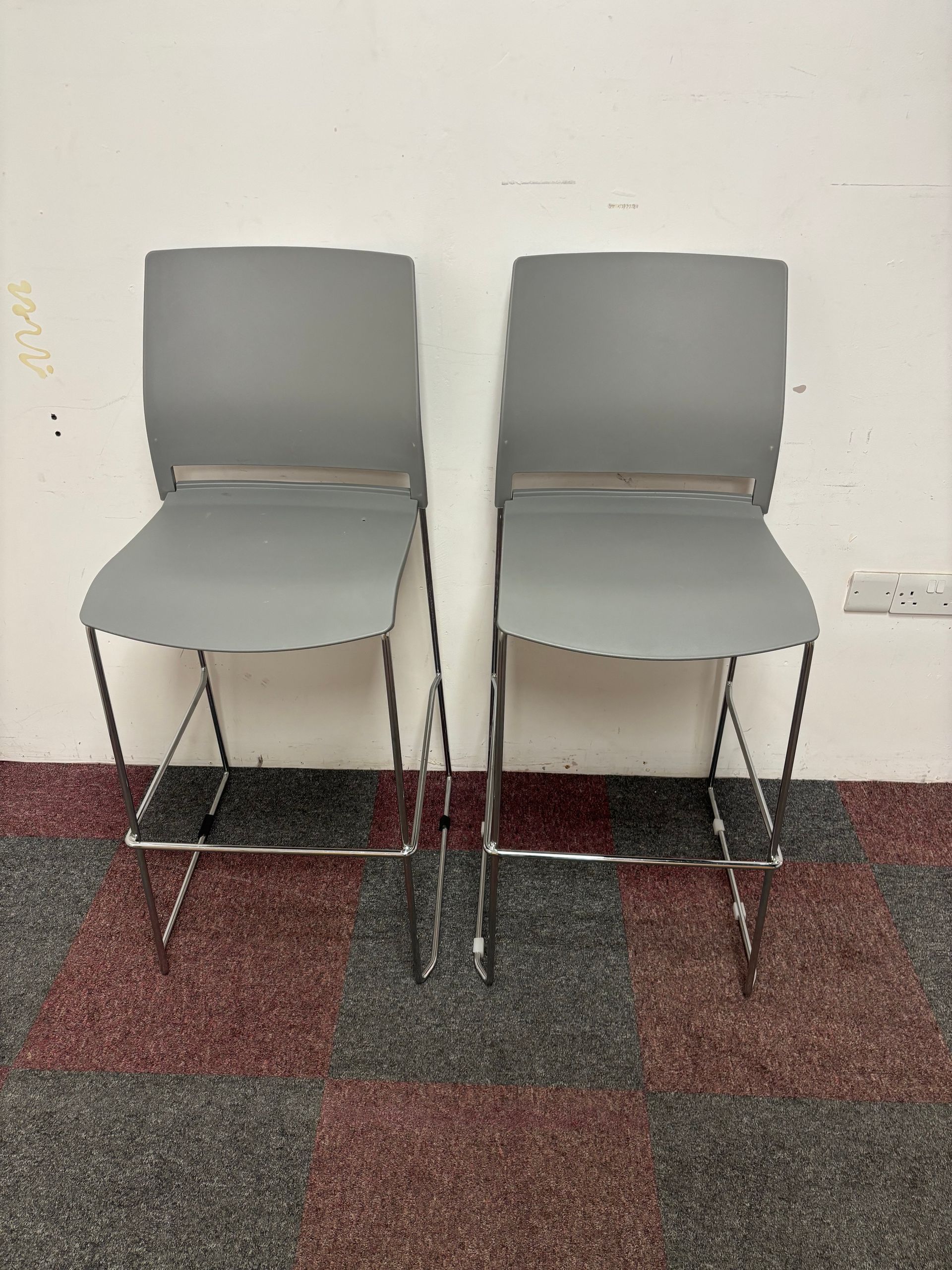 High Table Chairs - Grey