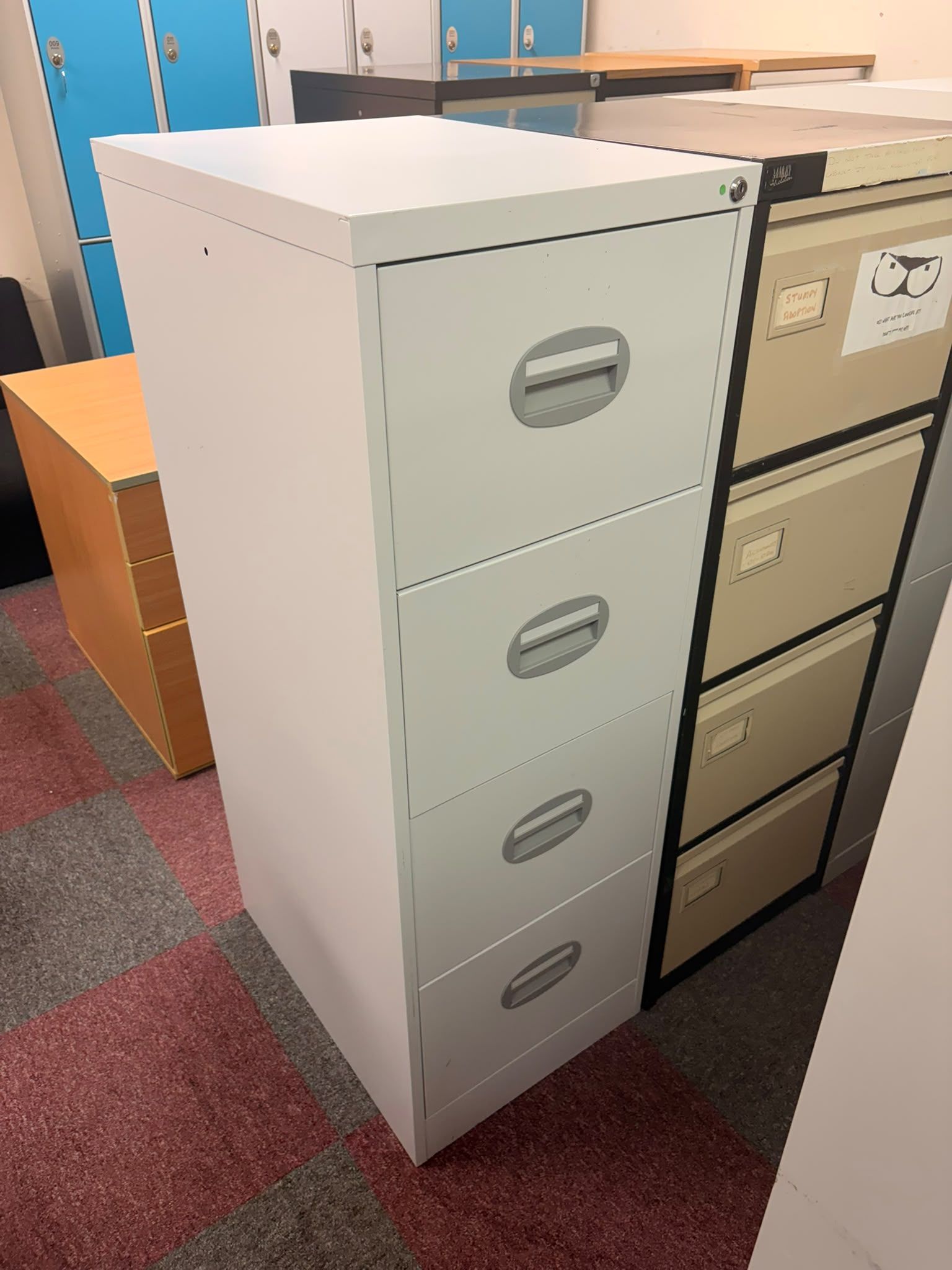 Used Silver Filing Cabinets