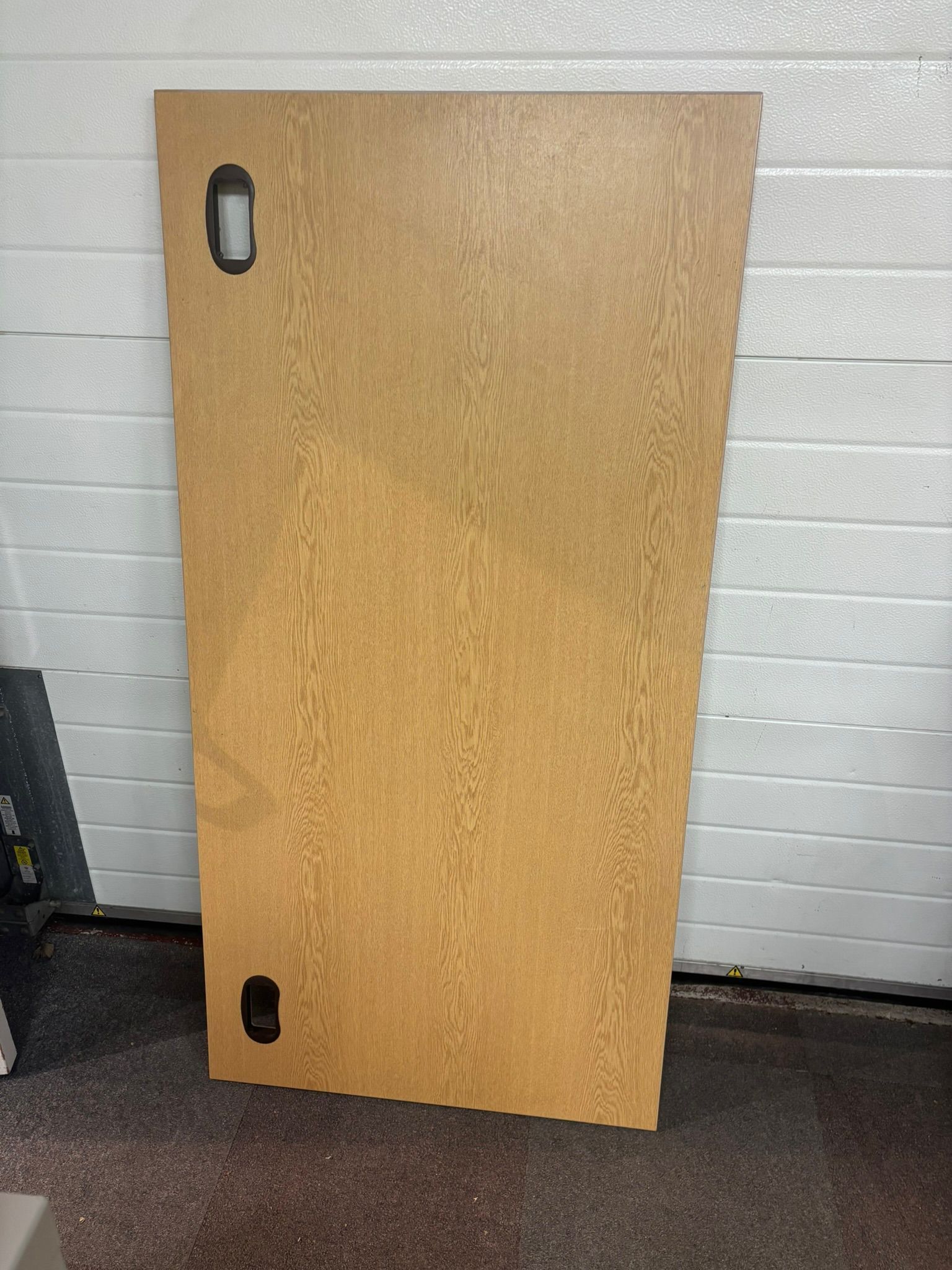 Used Straight Desk - 1600 mm - Oak