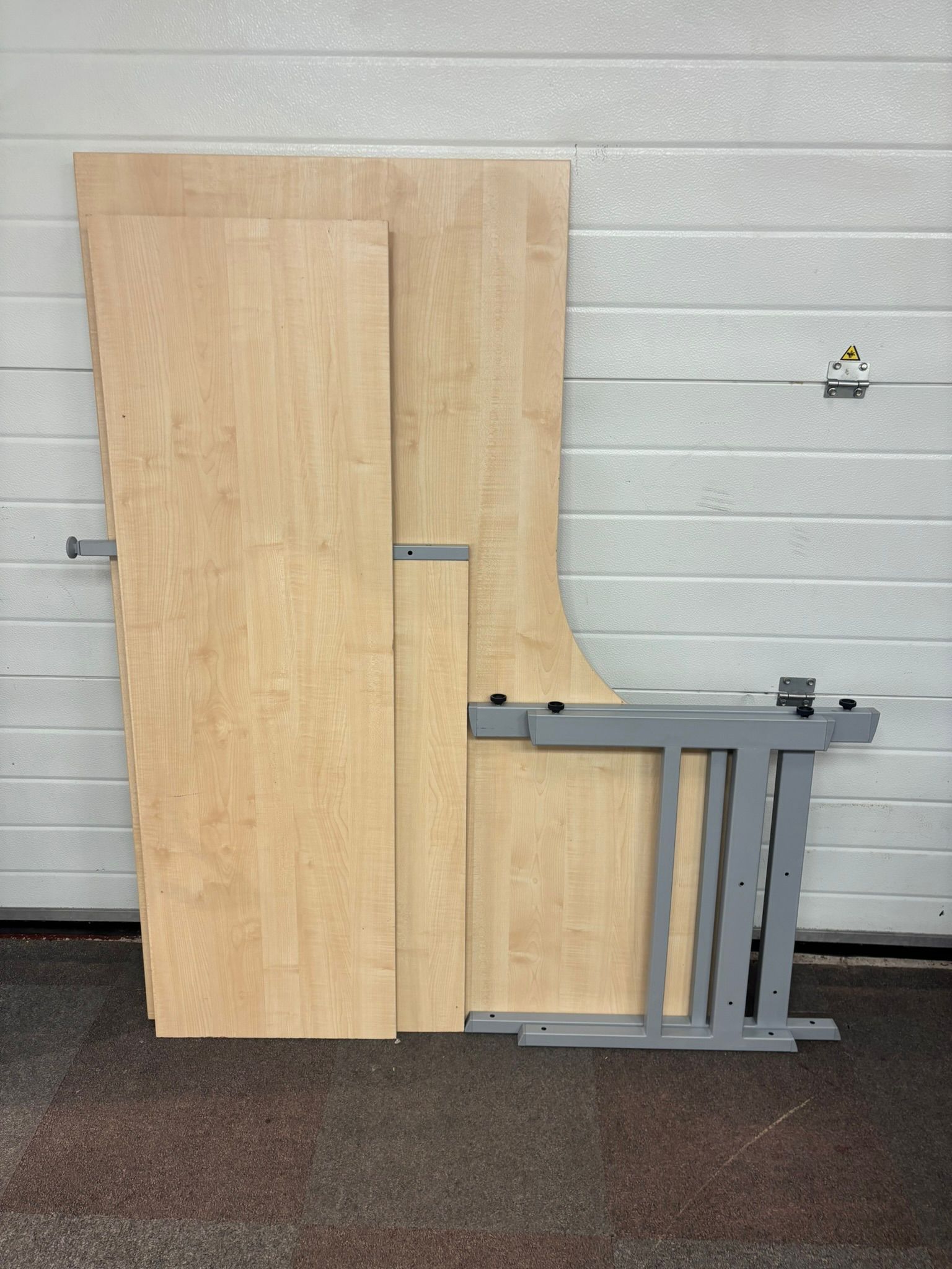 Used Desk - Left Hand Return