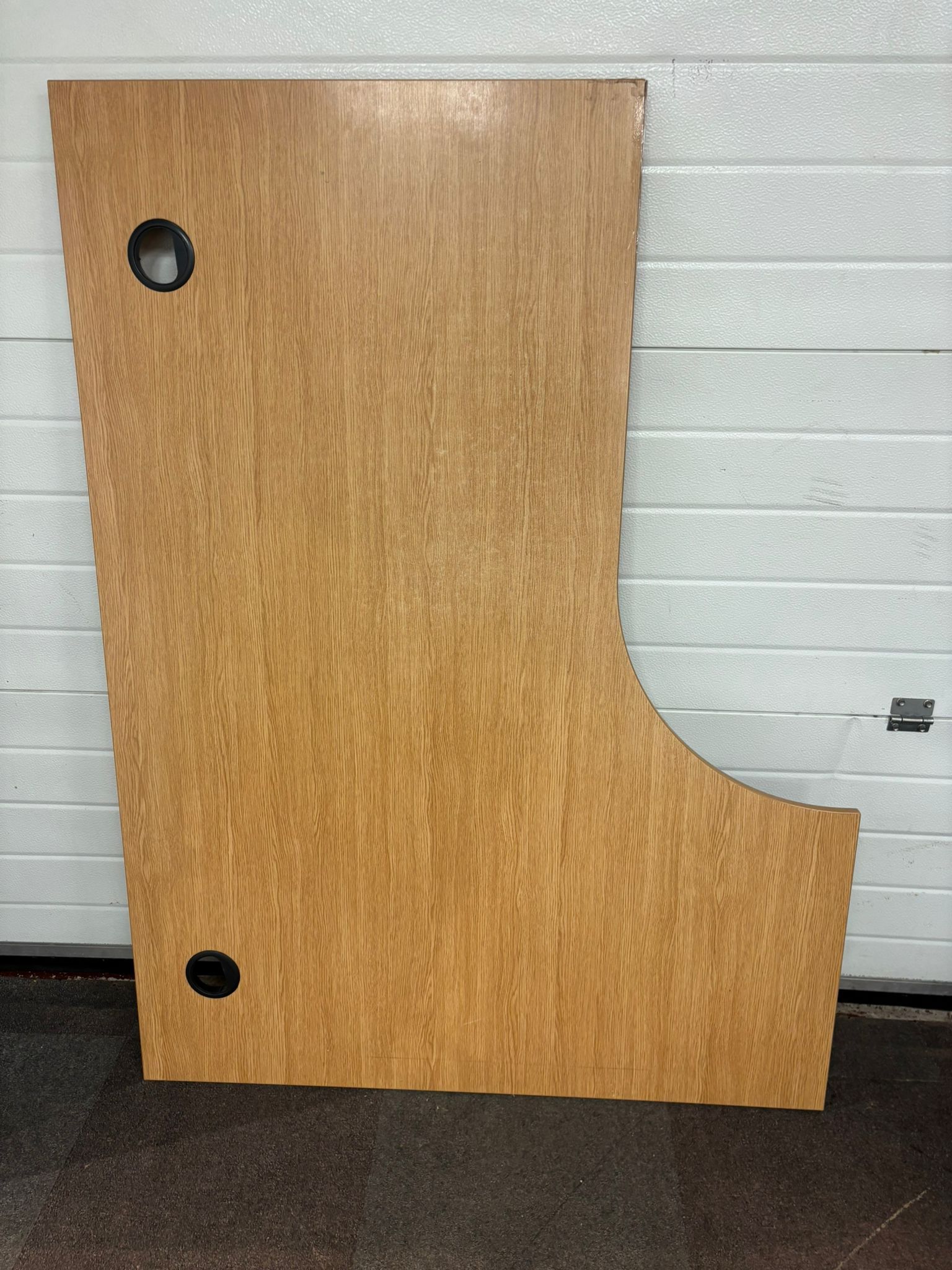 Used Curved Desk - Left Hand