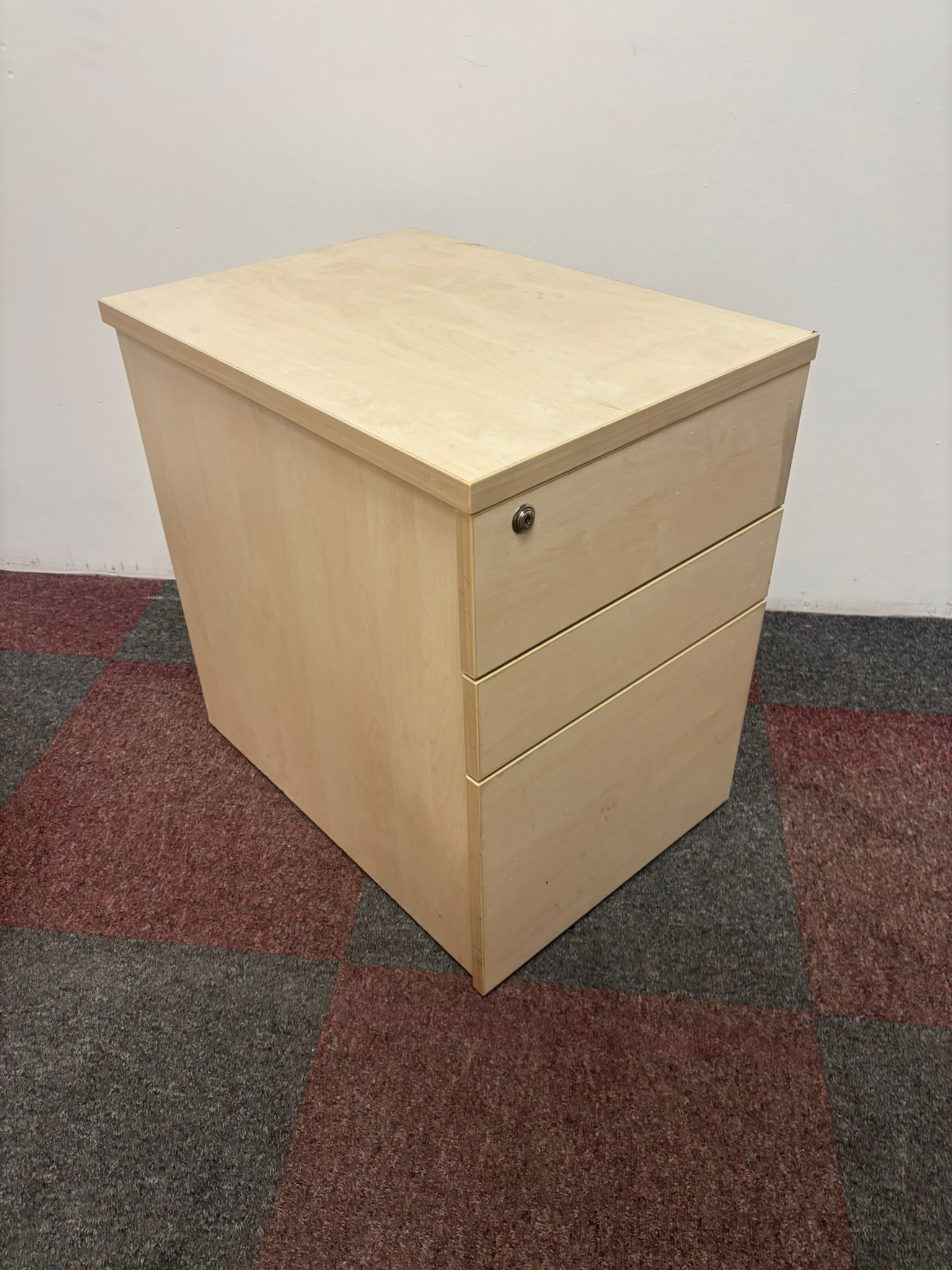 Used Pedestal - Three Drawer