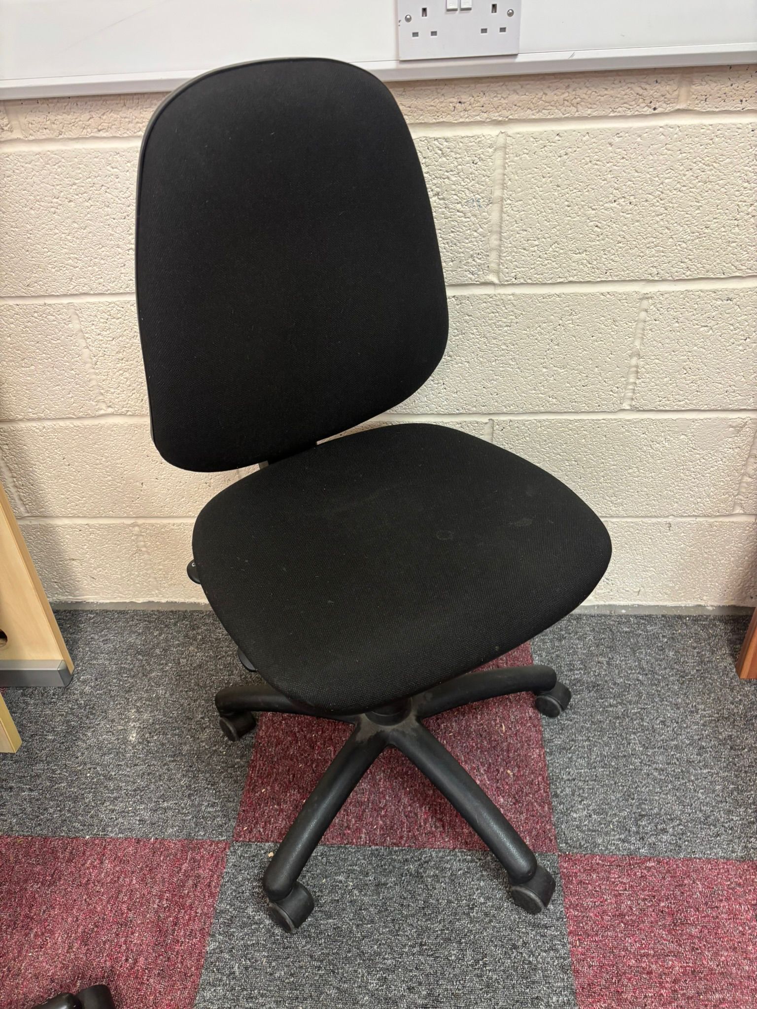 Used Operator Chair In Black