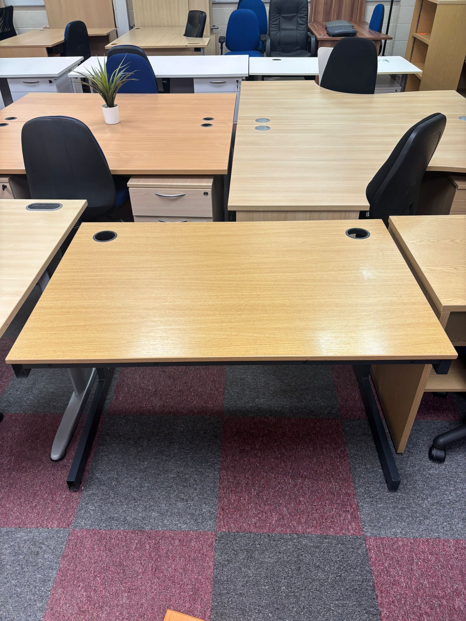 Used Desk Cantilever Frame