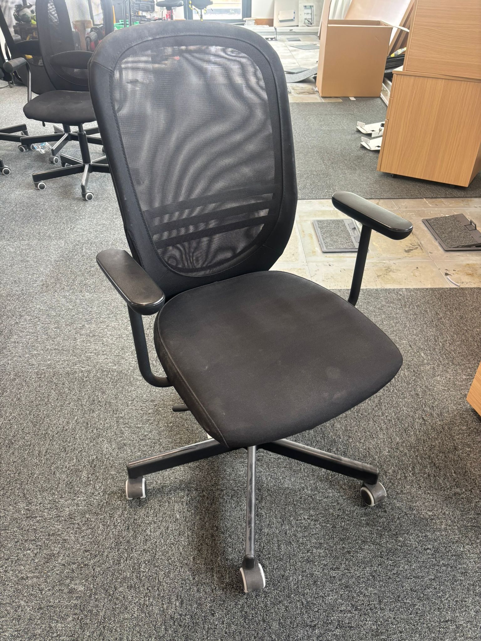Used IKEA Operator Chairs - Black