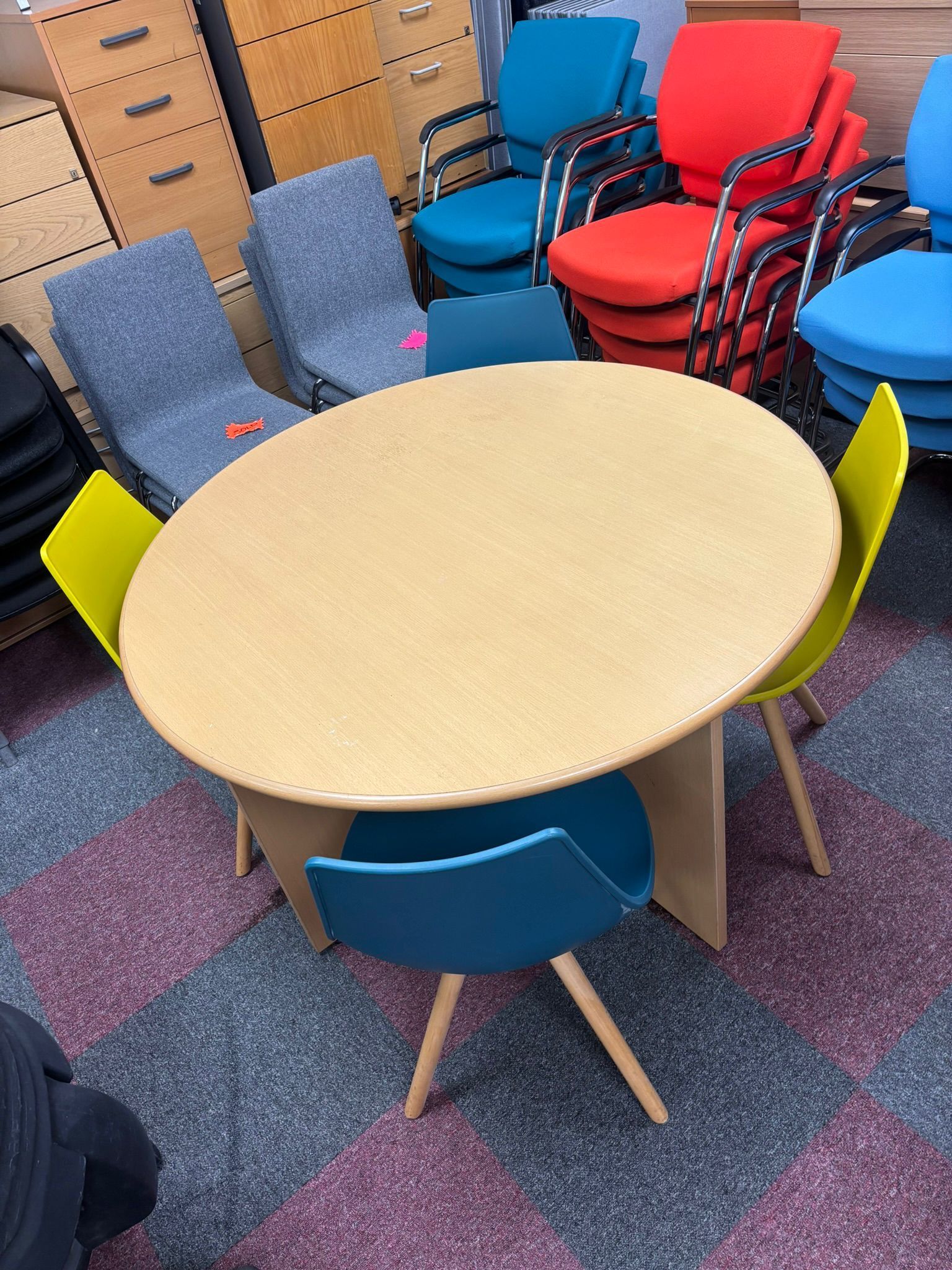 Used Round Meeting Table
