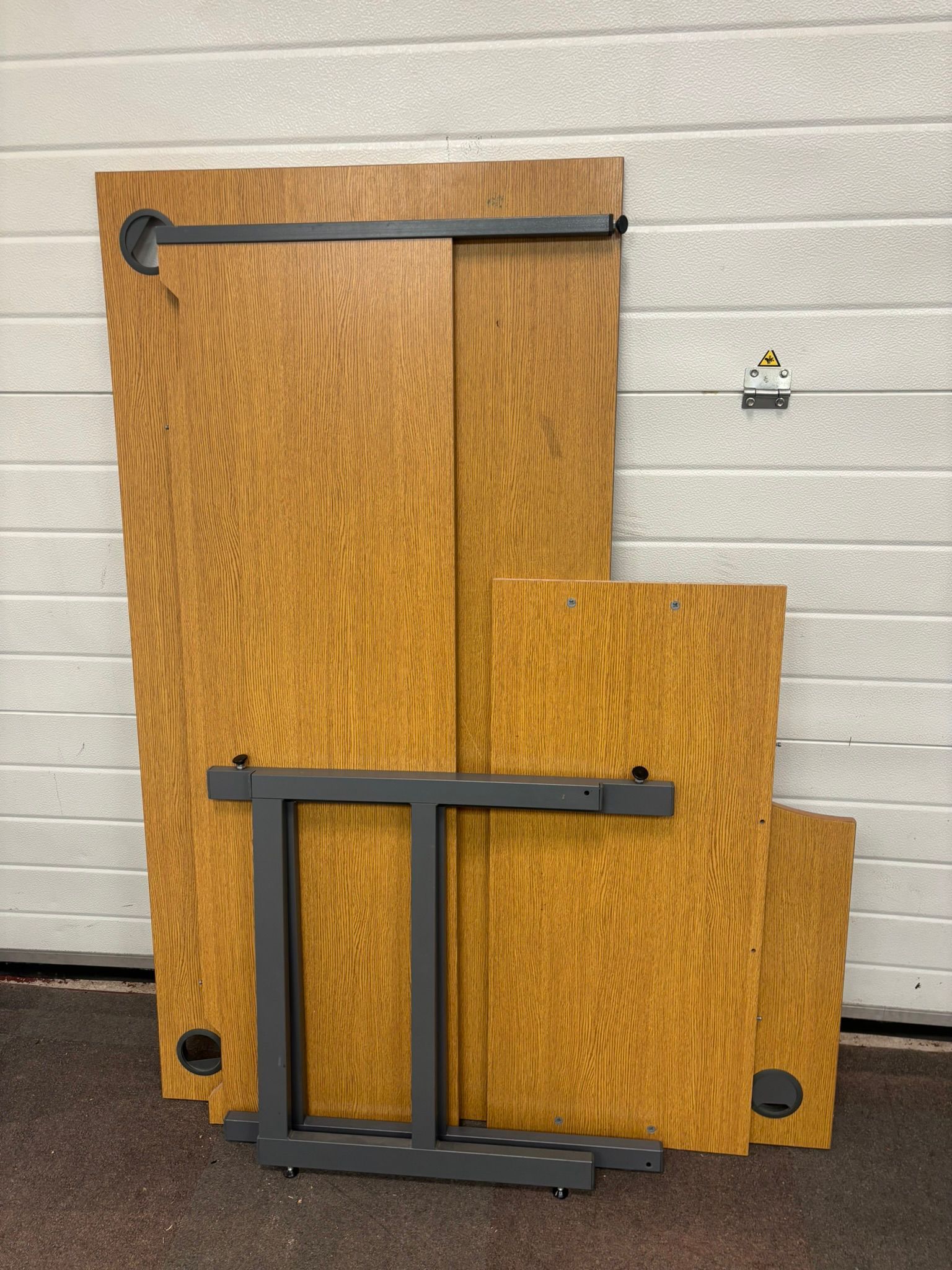 Used 1800 mm Left Hand Return Desk