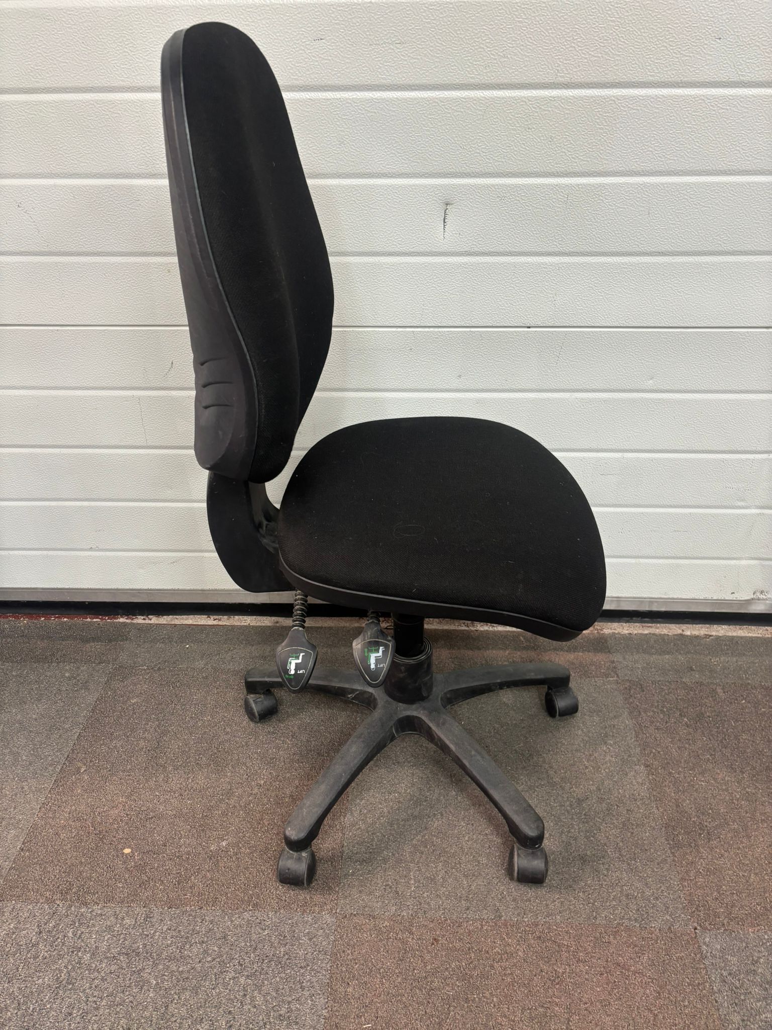 Used 3 Lever Black Operator Chair