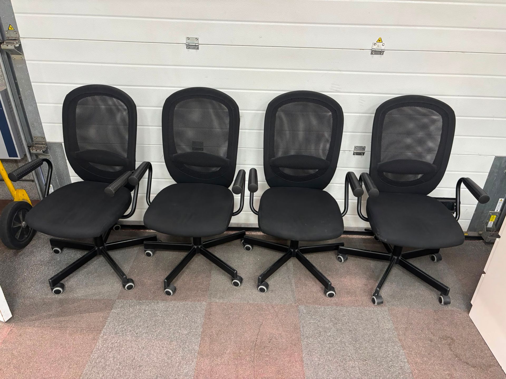 Used Mesh Back Operator Chairs