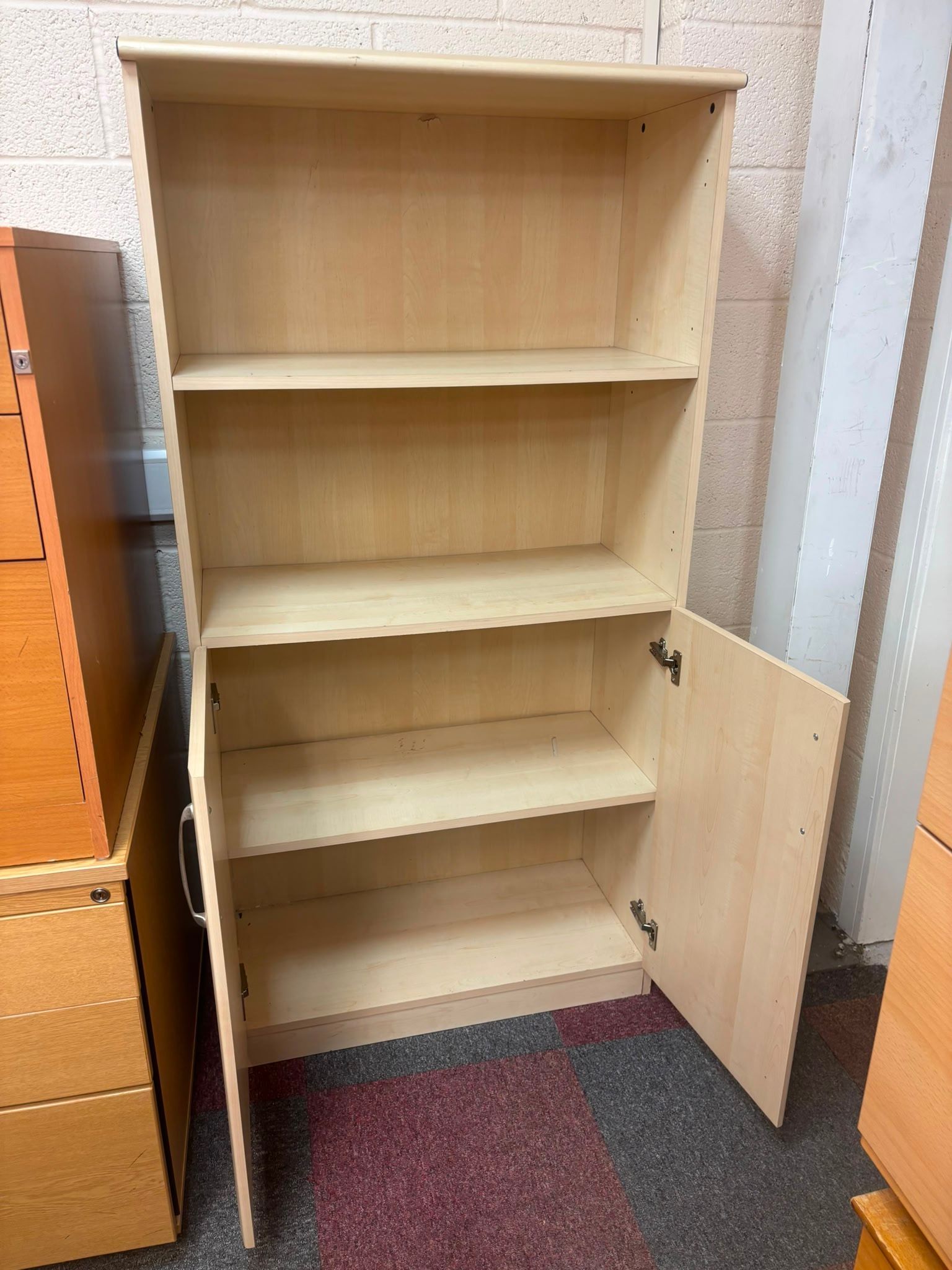 Used Storage cupboard/Bookcase