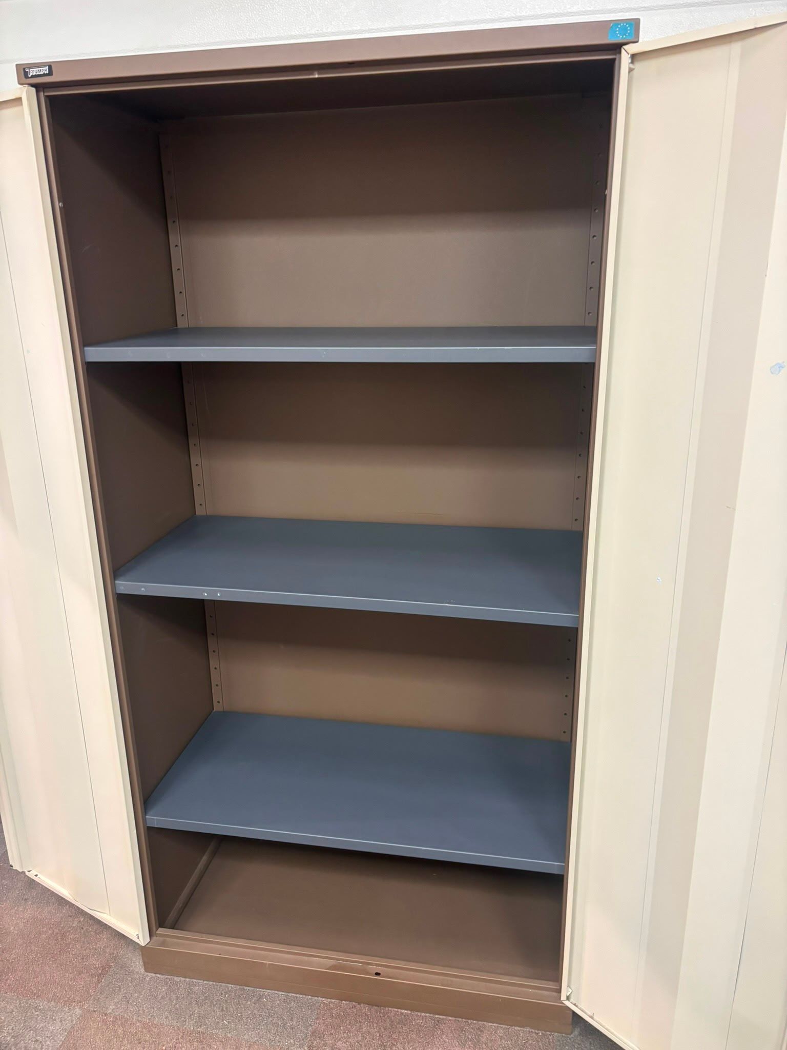 Used Lockable Triumph Metal Storage Cupboard