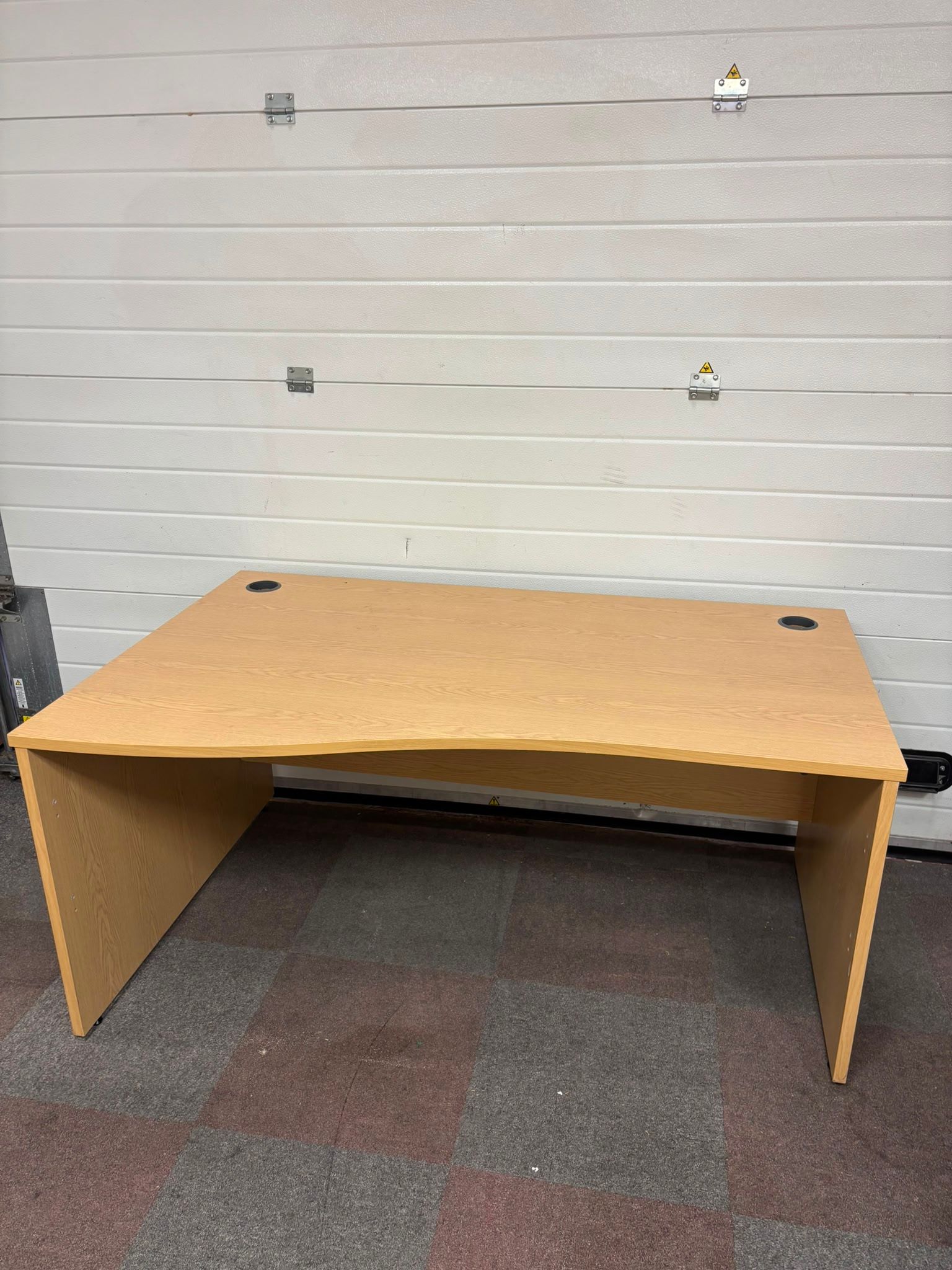Used Left Hand Wave Desk