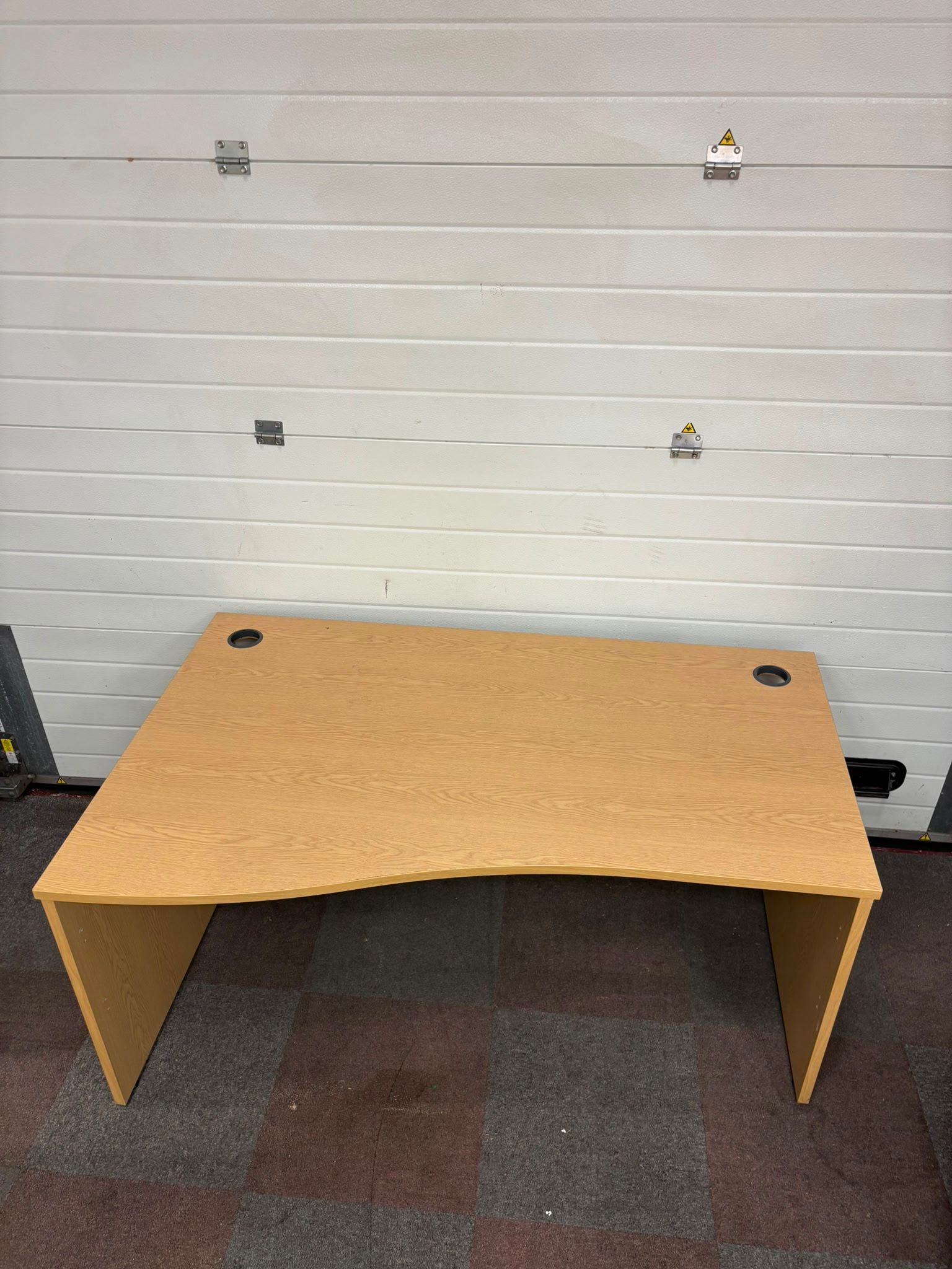 Used Left Hand Wave Desk