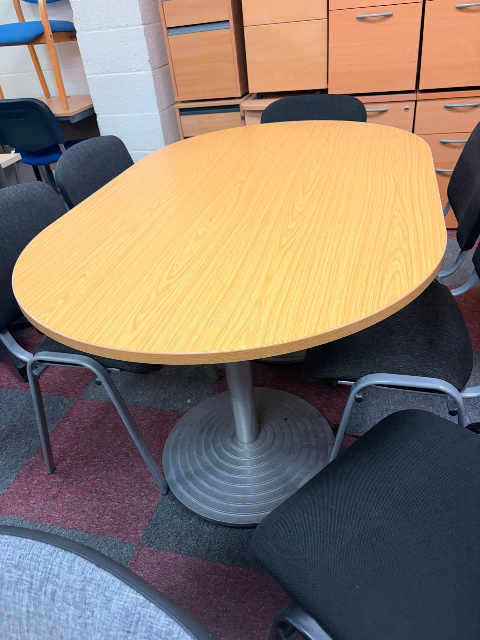 Used Oblong Boardroom Table