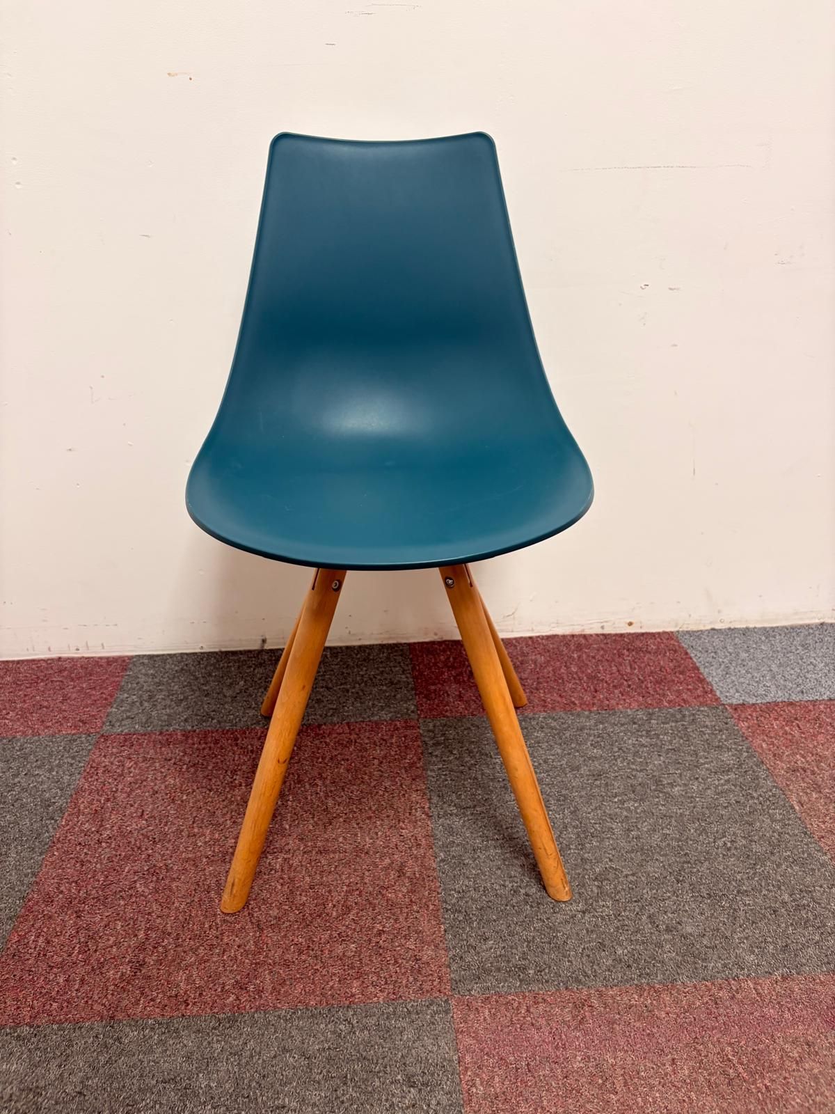 Used Canteen Chairs - Blue