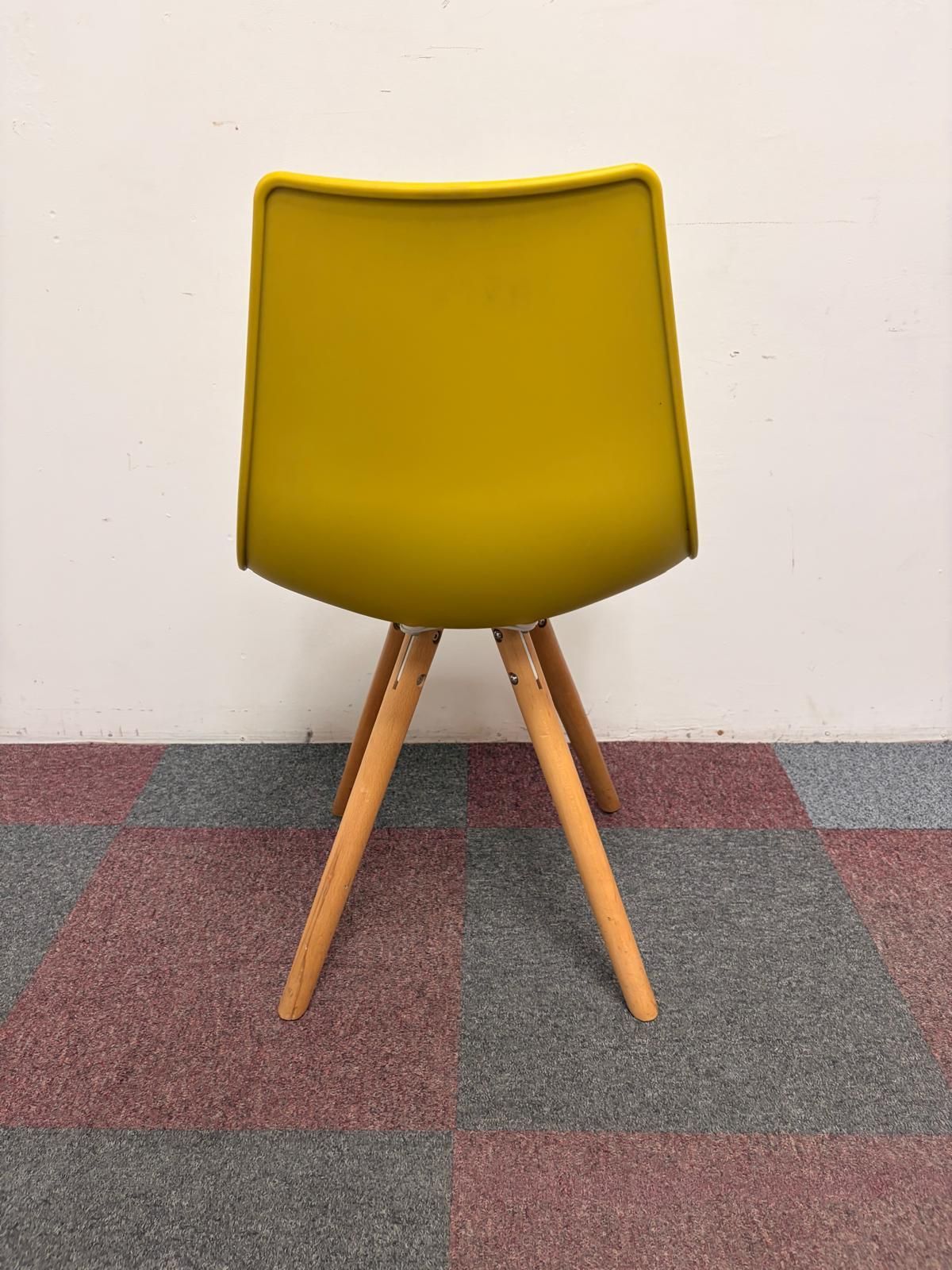 Used Canteen Chairs - Yellow