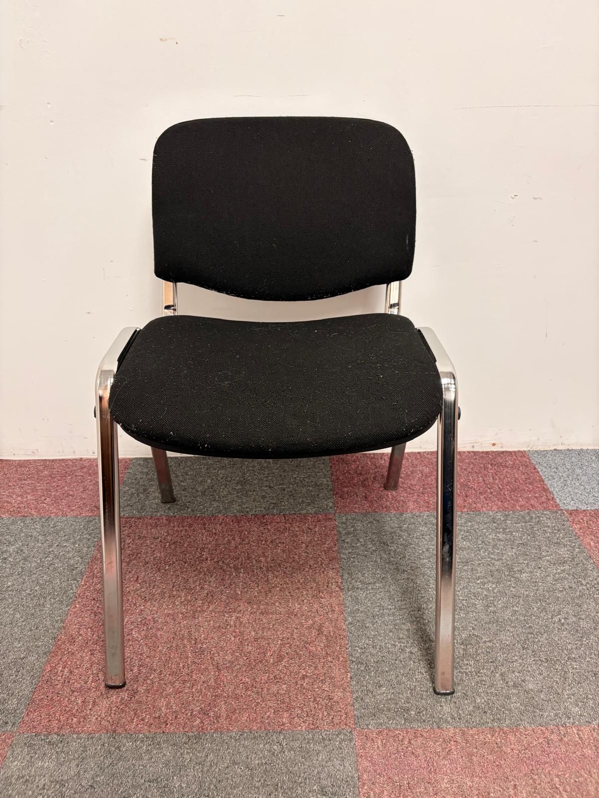 Used Stackable Chairs - Charcoal