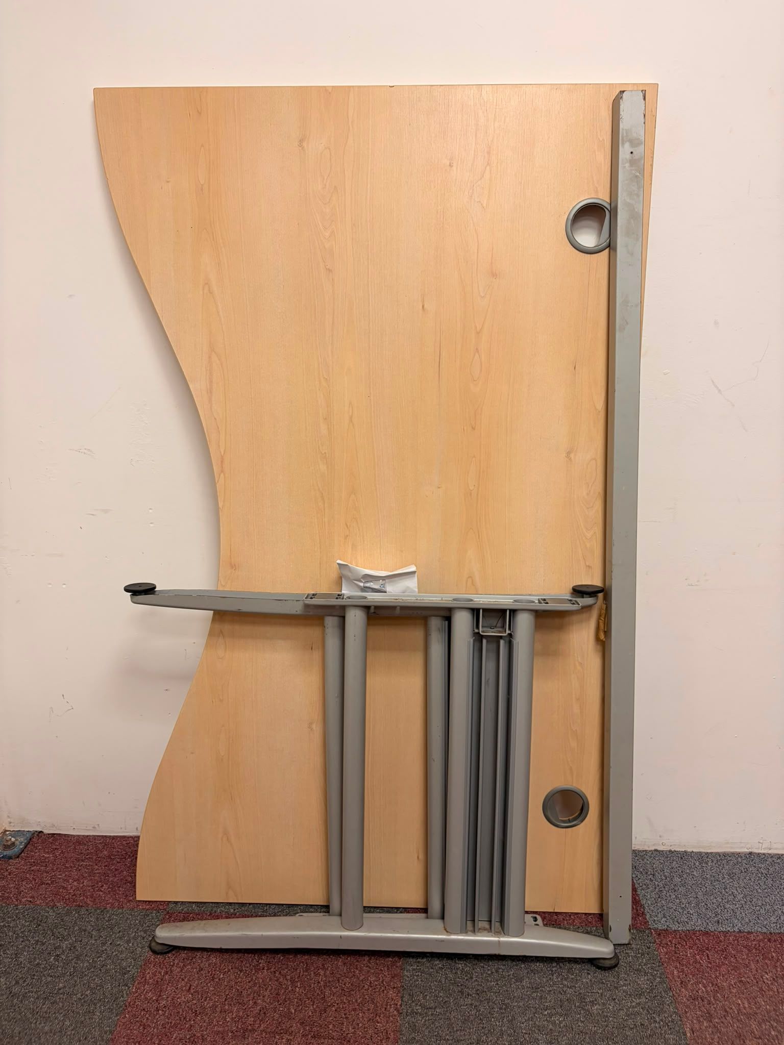 Used Double Wave Desk
