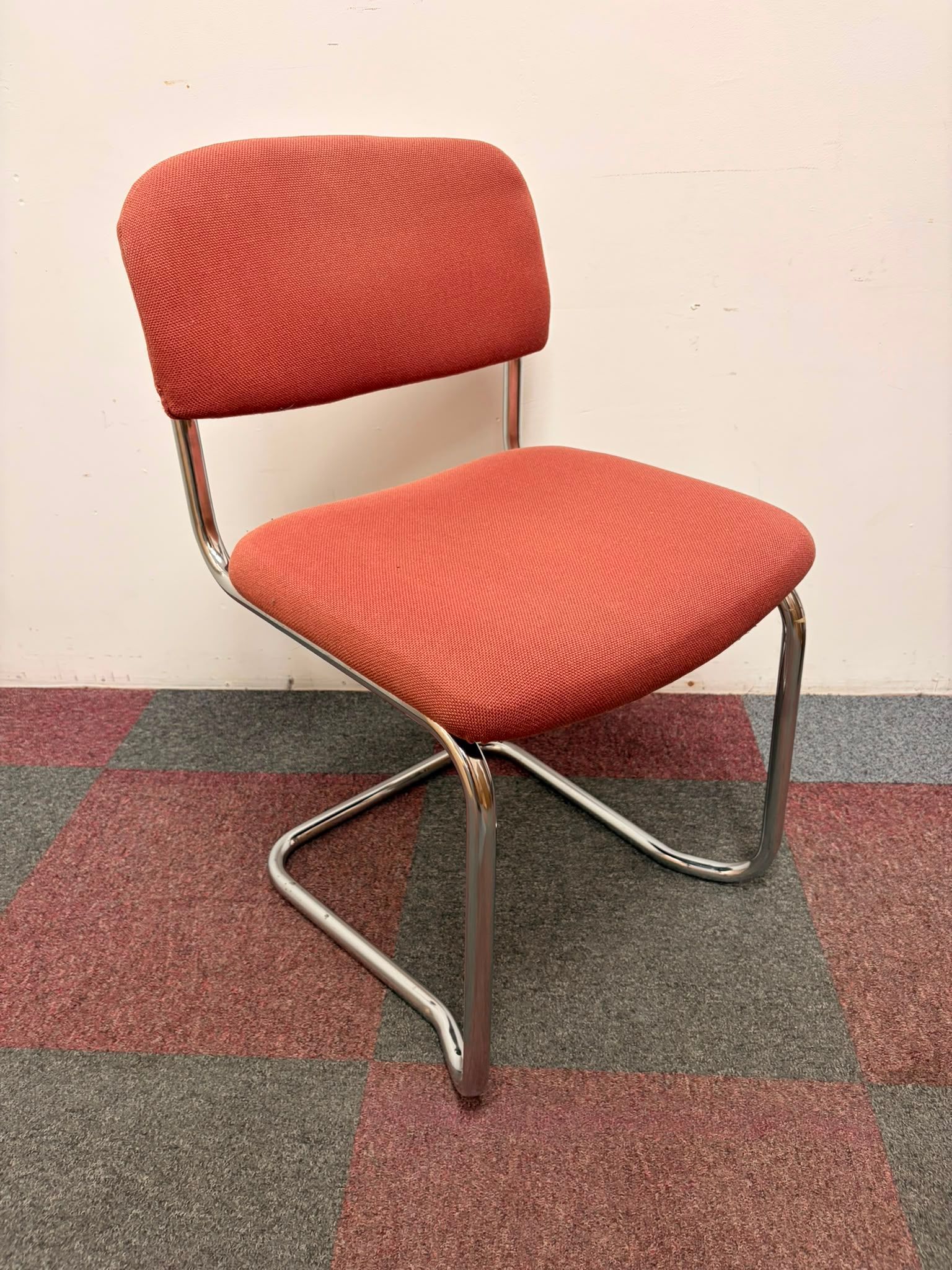 Used Stackable Meeting Chairs - Pink